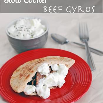 Slow Cooker Beef Gyros – 75 Days of Summer Slow Cooker Recipes