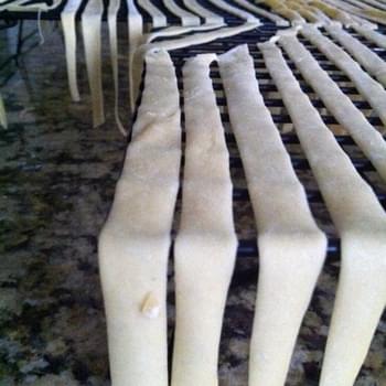 Rustic Sourdough Pasta, of all shapes