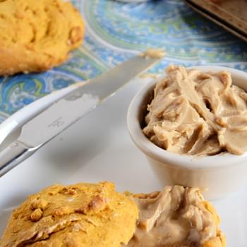 Sweet Potato Whole Wheat Biscuits with Cinnamon Maple Butter