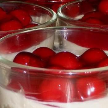 Low-Carb No-Bake Cherry Cheesecake