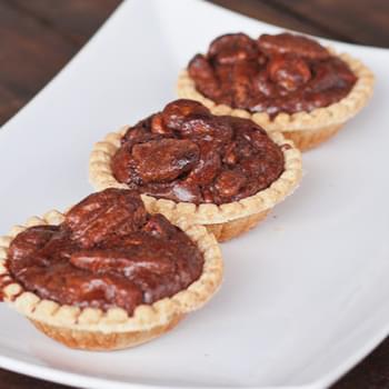 Chocolate Nut Tarts