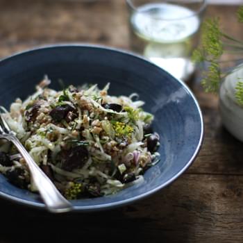 Triple Fennel and Spelt Salad