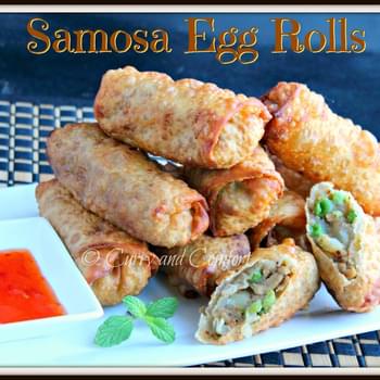 Chicken Samosa Egg Rolls