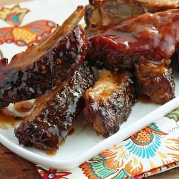 Jerk BBQ Ribs (Low Carb and Gluten Free)