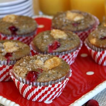 Cranberry Cheesecake Muffins