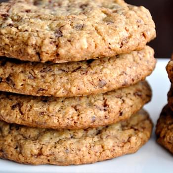 Blended Oatmeal Chocolate Chip Cookies