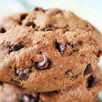 Chocolate Chip Espresso Cookie Recipe- Vegan and Gluten-Free