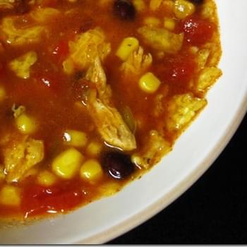 Chicken Tortilla Crock Pot Soup