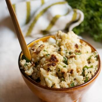 Bulgur and Cauliflower Salad
