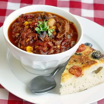 Braised Beef Oven Chili