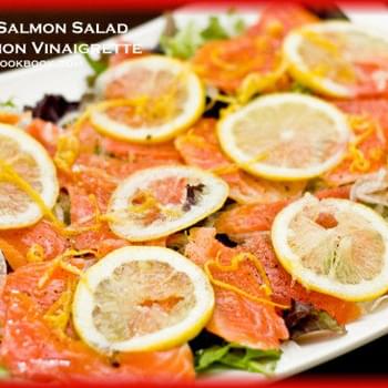 Smoked Salmon Salad with Lemon Vinaigrette