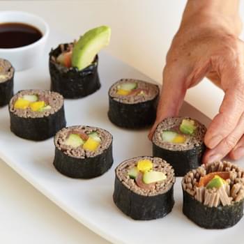 Soba Sushi Rolls