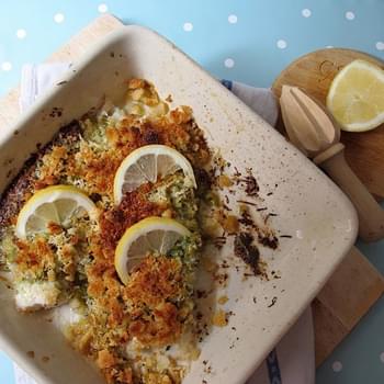 Baked Fish With Pesto