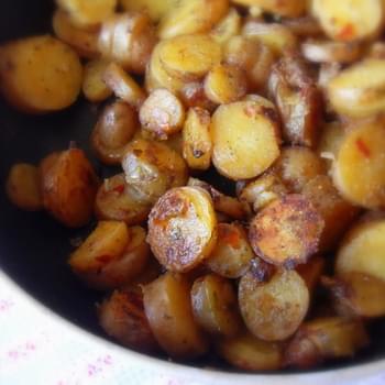 Harissa Potatoes