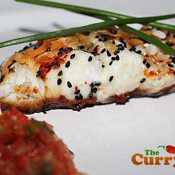 Pan Fried Hake With A Spicy Pawa Crust