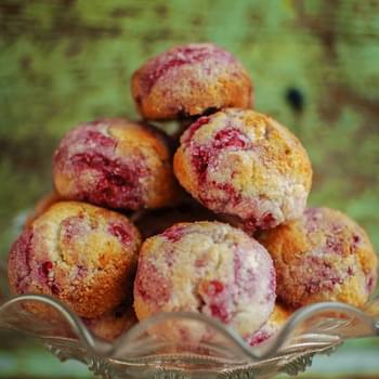 Coconut Raspberry Macaroons