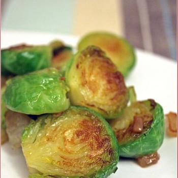 Sautéed Brussels sprouts