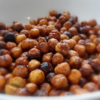 Gingerbread Roasted Chickpeas