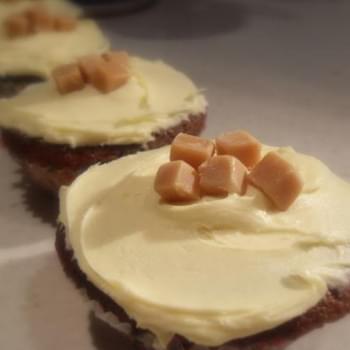 Toffee Ginger Fairy Cakes