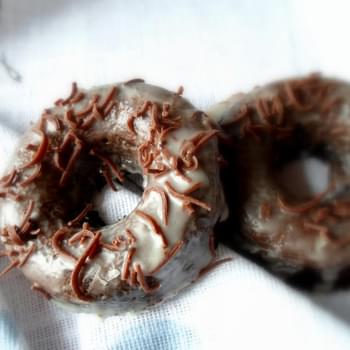 Baked Chocolate Buttermilk Donuts