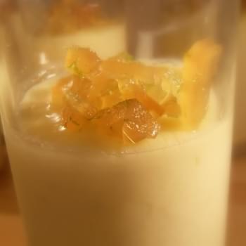 Lime and Ginger Posset
