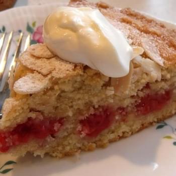 Raspberry Bakewell Cake