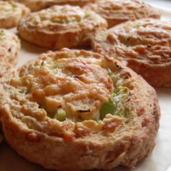 Cheese and Celery Whirls