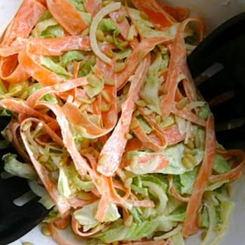 Tagliatelle Coleslaw With Home-made Olive-oil Aioli