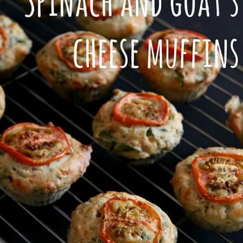 Spinach And Goat’s Cheese Muffins