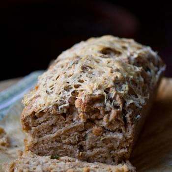 Cheddar & Chive Guinness Bread
