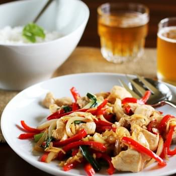 Thai Ginger Chicken Stir-Fry (Gai Pad Khing)