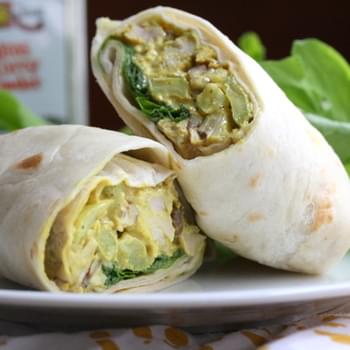 Curry Chicken Wraps