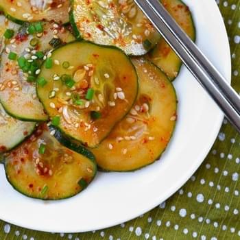 Oi Muchim (Spicy Korean Cucumber Salad)