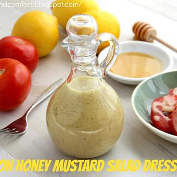 Lemon Honey Mustard Salad Dressing
