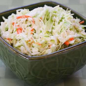 Sugar-Free Coleslaw with Agave Nectar
