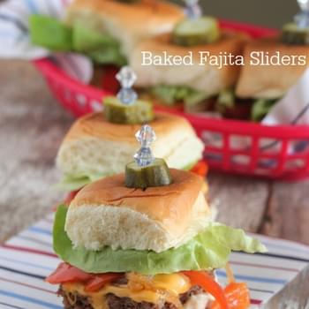 Baked Fajita Sliders
