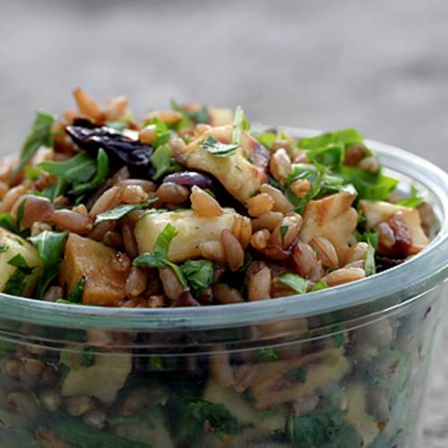 Roasted Root Vegetable & Wheat Berry Salad