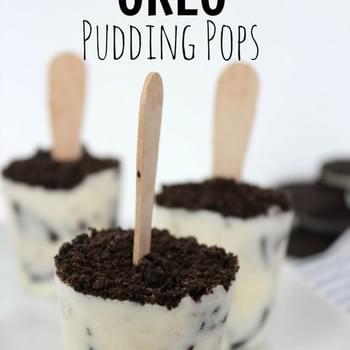 Easy OREO Pudding Pops