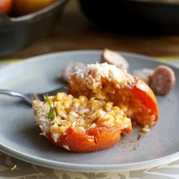 Rice-Stuffed Tomatoes [Pomodori Ripieni di Riso]