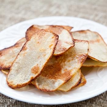 Oven-fried Potato Chips