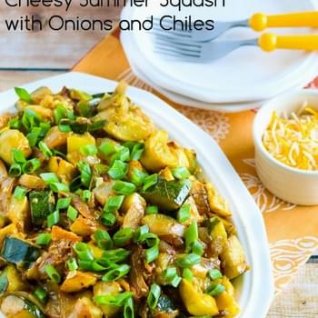 Easy Calabacitas or Cheesy Summer Squash with Onions and Chiles