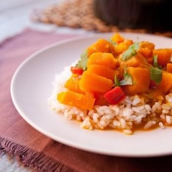 Slow Cooker Vegan Pumpkin Curry
