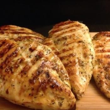 Honey/Garlic/Rosemary Glazed Chicken Breasts