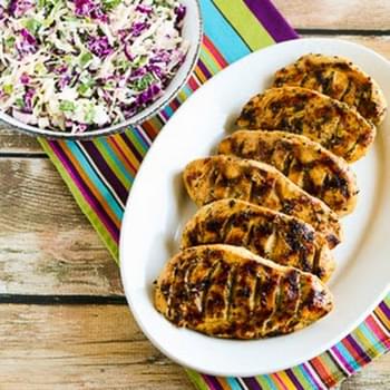 Garlic, Lemon, and Herb Grilled Chicken Breasts