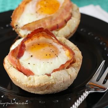 Bacon and Cheese Egg McMuffin Cups