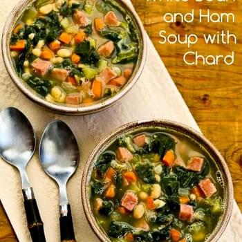 White Bean and Ham Soup with Chard