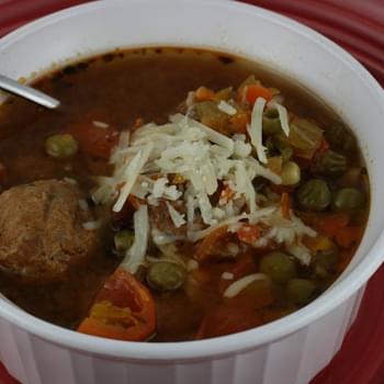 CrockPot Albondigas (Meatball) Soup