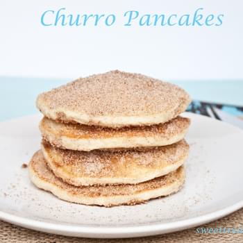 Churro Pancakes