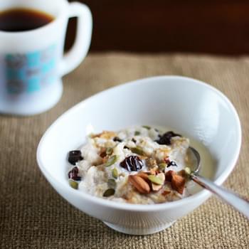 Frozen Single-Serve Oatmeal with Almonds & Dried Cherries
