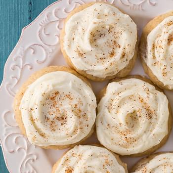 Melt-In-Your-Mouth Eggnog Cookies